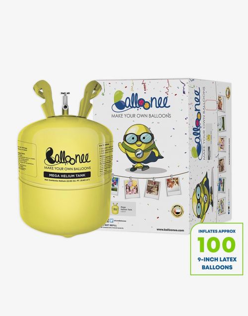 Balloonee Mega Disposable Helium Party Kit
