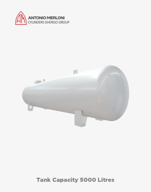 Antonio Merlonio - LPG Storage Tank 5000 Liters - Horizontal