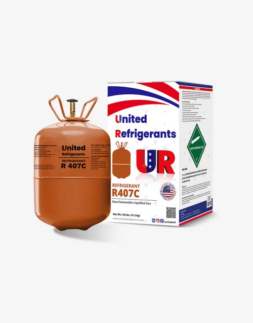 United Refrigerant R407C Disposable Cylinder (11.3kg)