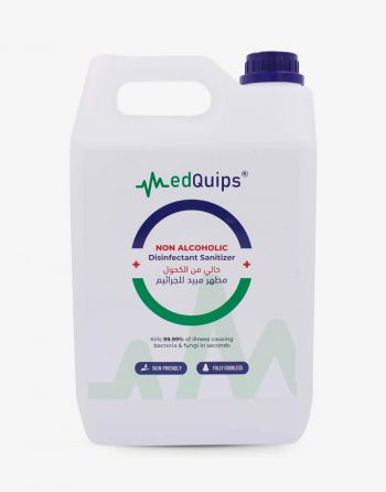 MedQuips Non Alcoholic Hand Sanitizer & Surface Disinfectant 5 Litre