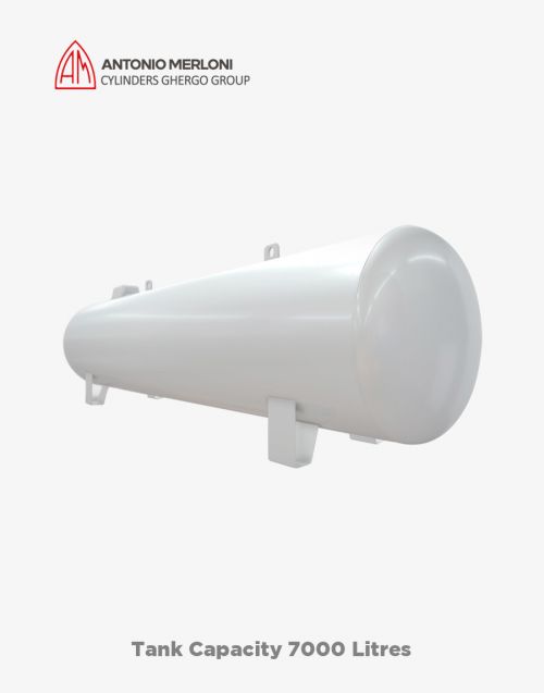 Antonio Merlonio - LPG Storage Tank 7000 Liters - Horizontal