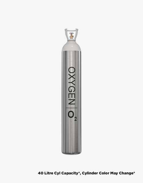 Oxygen Gas Cylinder 40 Liter at 150 BAR 