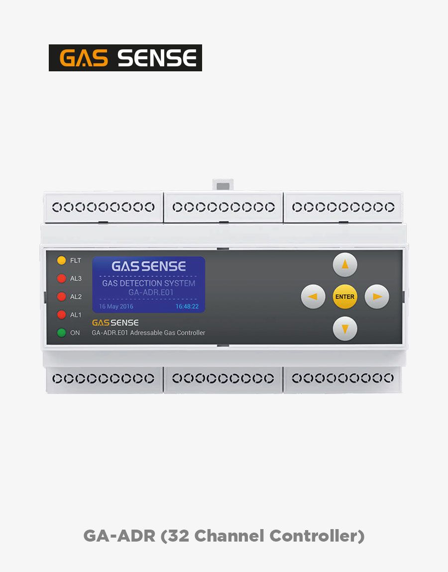GasSense Addressable Gas Detection Controller GAADR (32 Channel